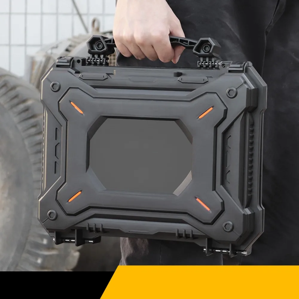 

Tactical Gun Pistol Camera Protective Case Customized Foam Watertight Hard Shell Tool Storage Box Hunting Accessories