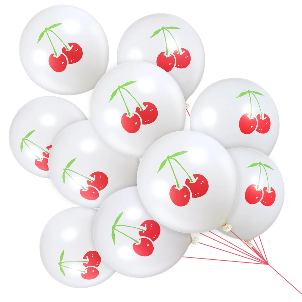 Toyvian 10 Chiếc Cherry In Hình Bóng Bay 12 Inch Bong Bóng Cao Su Cho Trang  Trí Tiệc Sinh Nhật Cưới|Ballons & Accessories| - Aliexpress