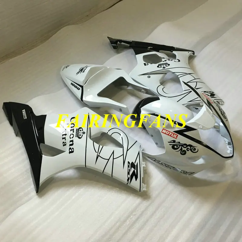 Литьевая форма для мотоцикла обтекатель тела комплект для GSXR1000 K3 2003 2004 GSXR 1000 GSX R1000 03 04 Обтекатели кузова+ подарки KN26