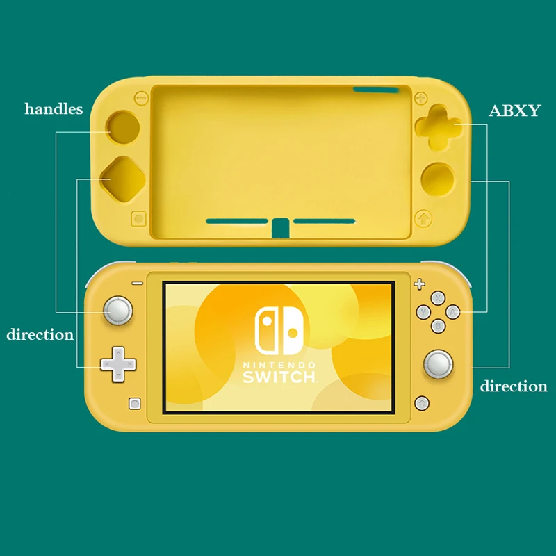 BUBM Switch LiTE защитный чехол подходит для nintendo NS Mini Host силиконовый чехол для защиты всех краев