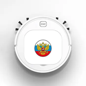 

Robot Vacuum Cleaner Intelligent Automatic Mopping Clean Robot for Hard Floor Carpet Personality Russia Flag Coat Of Arms