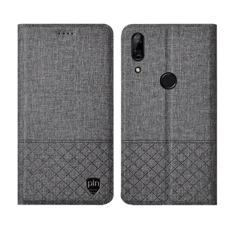 Магнитный чехол из искусственной кожи с подставкой для Huawei P Smart Z Y9 Prime 2019 телефона