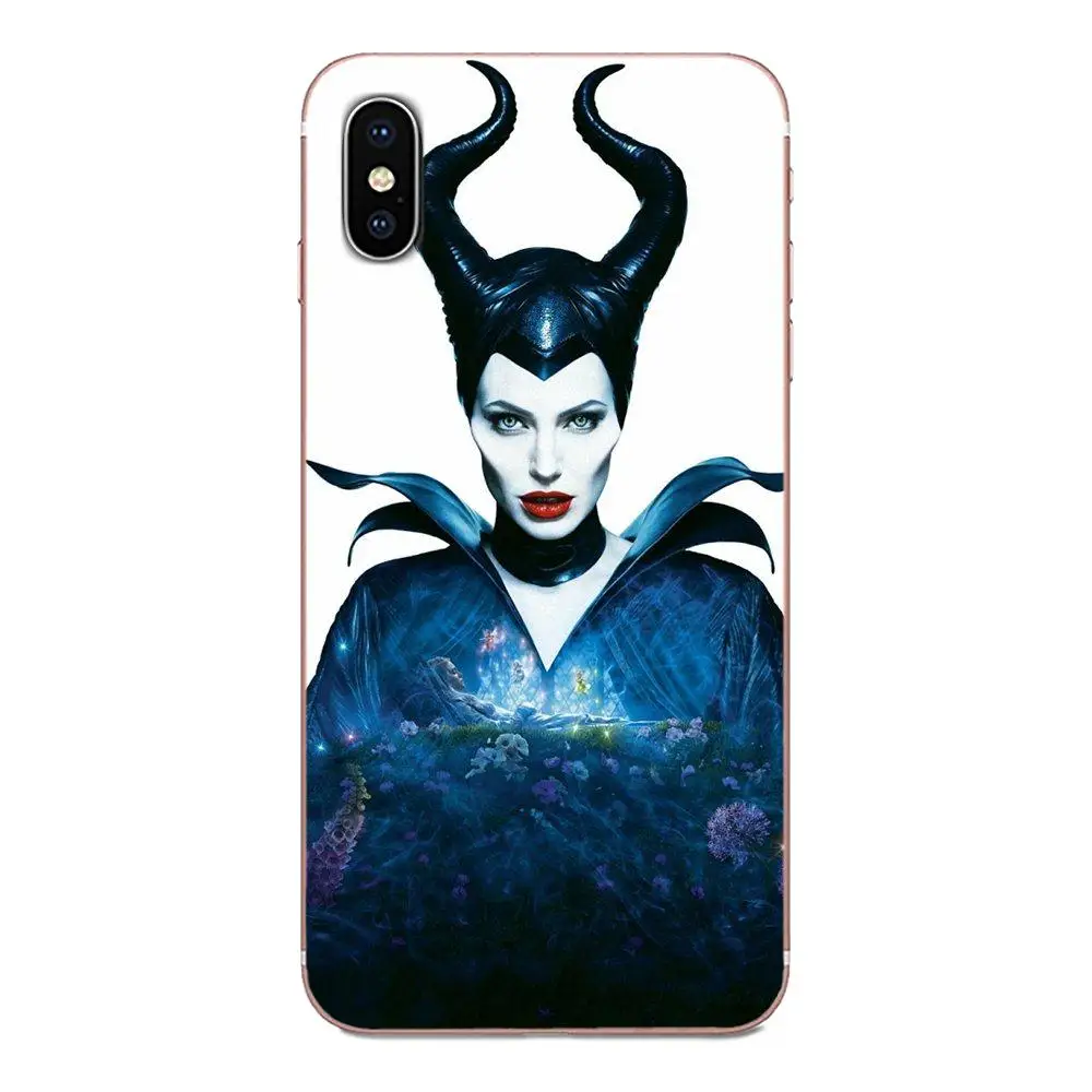 Мягкий Капа чехол анжедины Джоли Платье Малефисента, рожки для huawei Honor 4C 5A 5C 5X6 6A 6X7 7A 7C 7X8 8C 8S 9 10 10i 20 20i Lite рro - Цвет: as picture