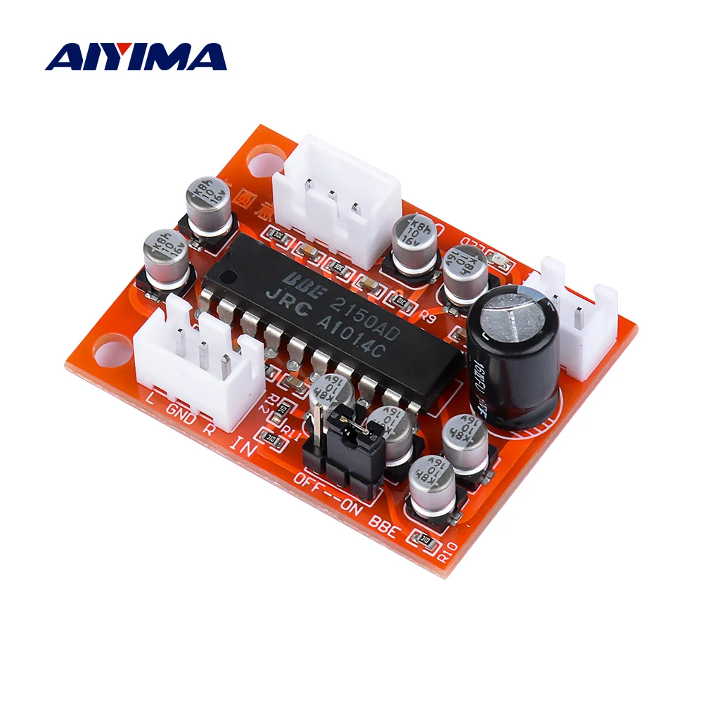 Предусилитель тона AIYIMA NJM2150 BBE плата звуковой эффект возбудитель улучшение