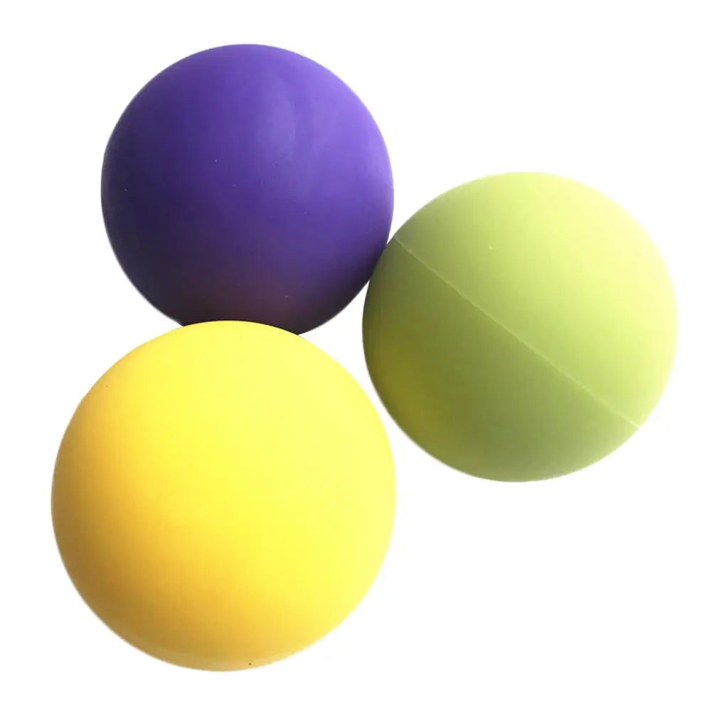 

Massage Ball Set Firm Balls Self Therapy Target Work Myofascial Trigger Point Release Muscle Knots Silicone Yoga Massage Ball