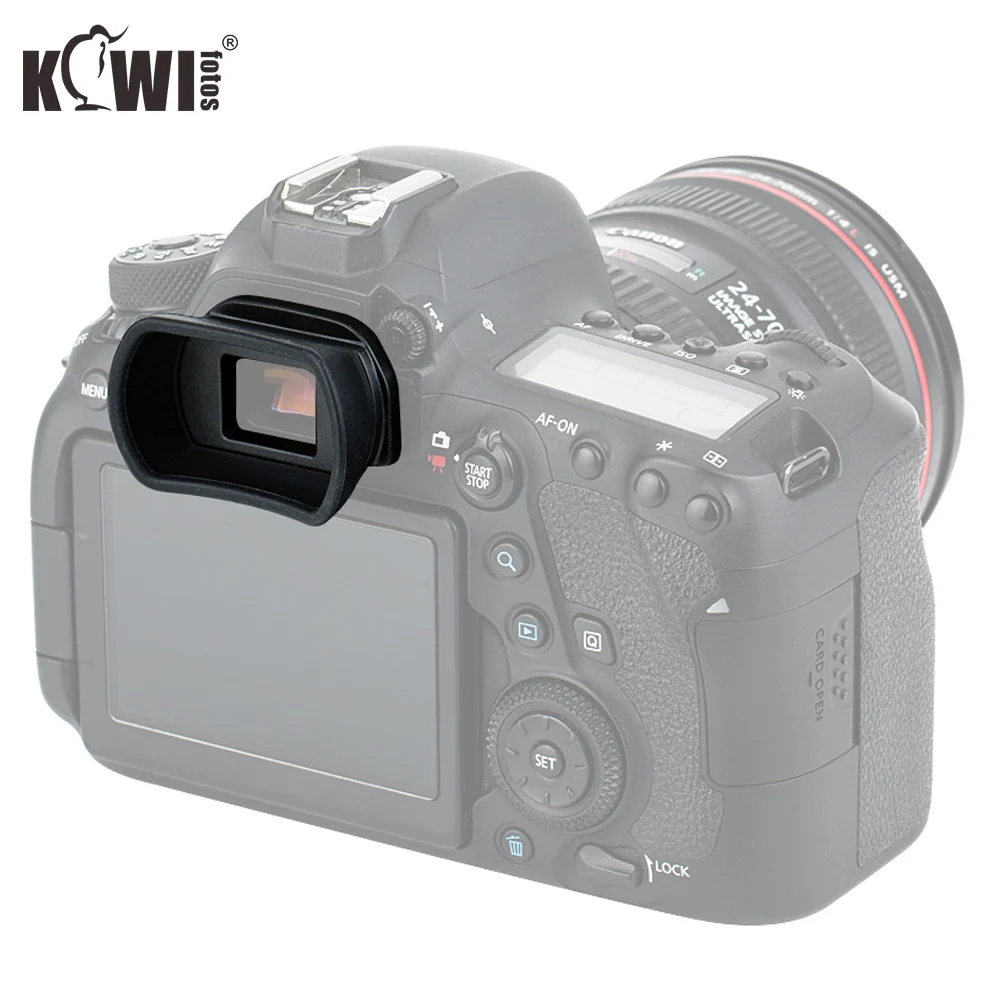 Camera Eyecup Viewfinder Eyepiece for Canon EOS 5D Mark II 6D Mark II 90D 80D 70D 60D 60Da 77D