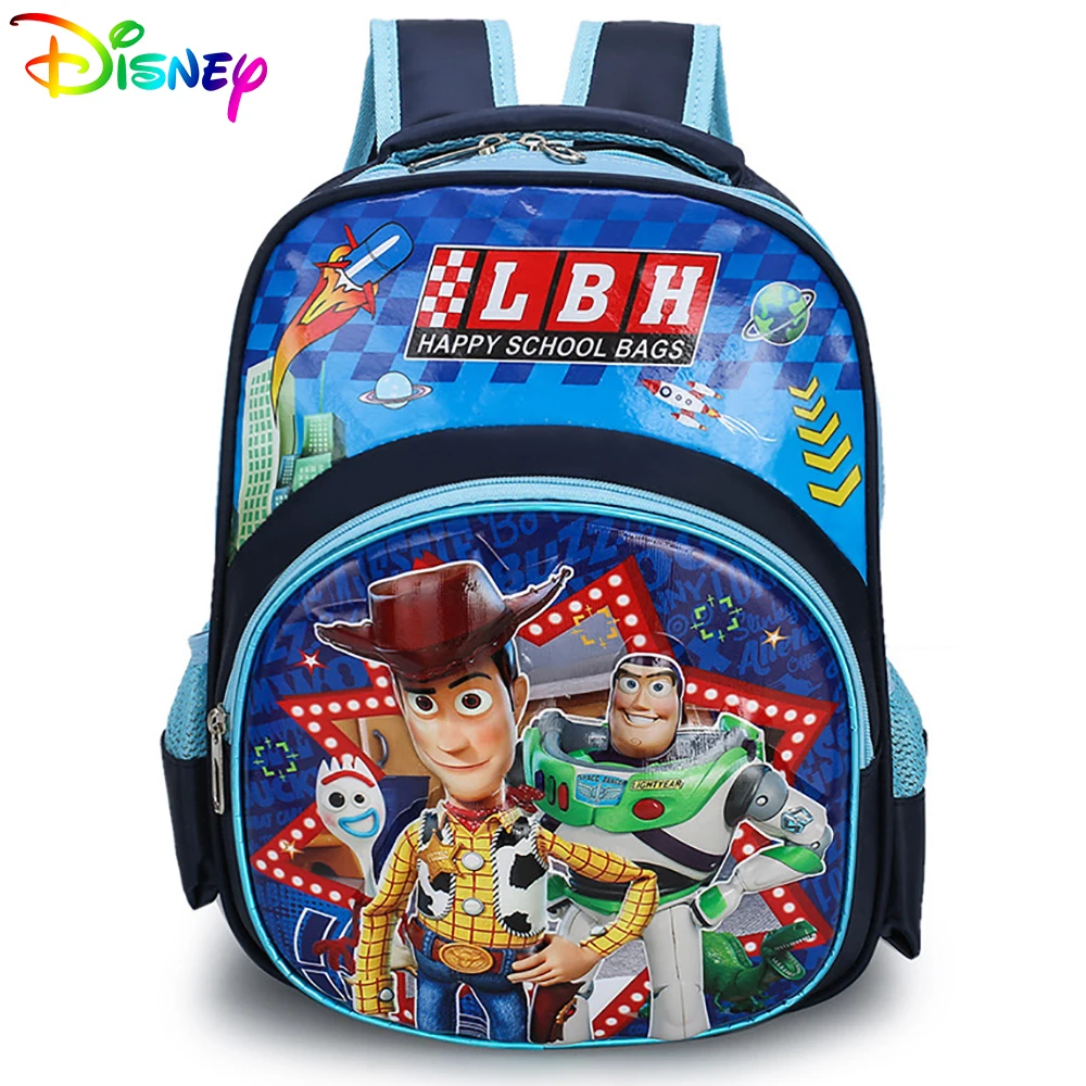 Disney Toy Story Buzz Lightyear Printing Boys Backpack Bags For Girls Sofia Frozen Elsa Handbags Student Cars Cartoon Schoolbags