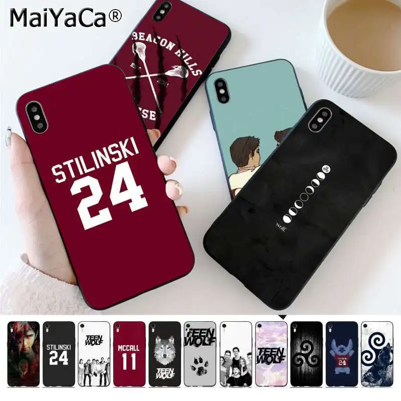 

MaiYaCa Teen Wolf Stilinski 24 McCALL 11 LAHEY 14 Smart Phone Case for Apple iphone 11 pro 8 7 66S Plus X XS MAX 5S SE XR