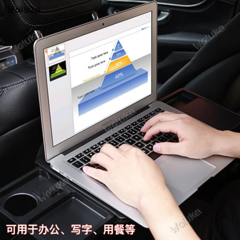Car folding table computer bracket car rear row rear seat car with eating office small table CD50 Q03