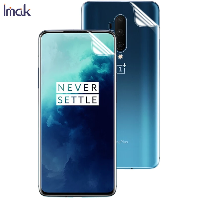 Imak Hydrogel III для Oneplus 7T Pro One Plus 7T Pro, 2 шт., защита для заднего экрана, передняя, задняя, полное покрытие, мягкая защитная пленка