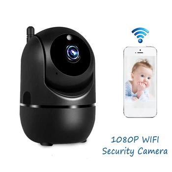 

Baby Monitor Ptz Mini Baby Monitor IP Camera Indoor Home Wireless Wifi Camera Auto Tracking HD 1080p Security CCTV Camera