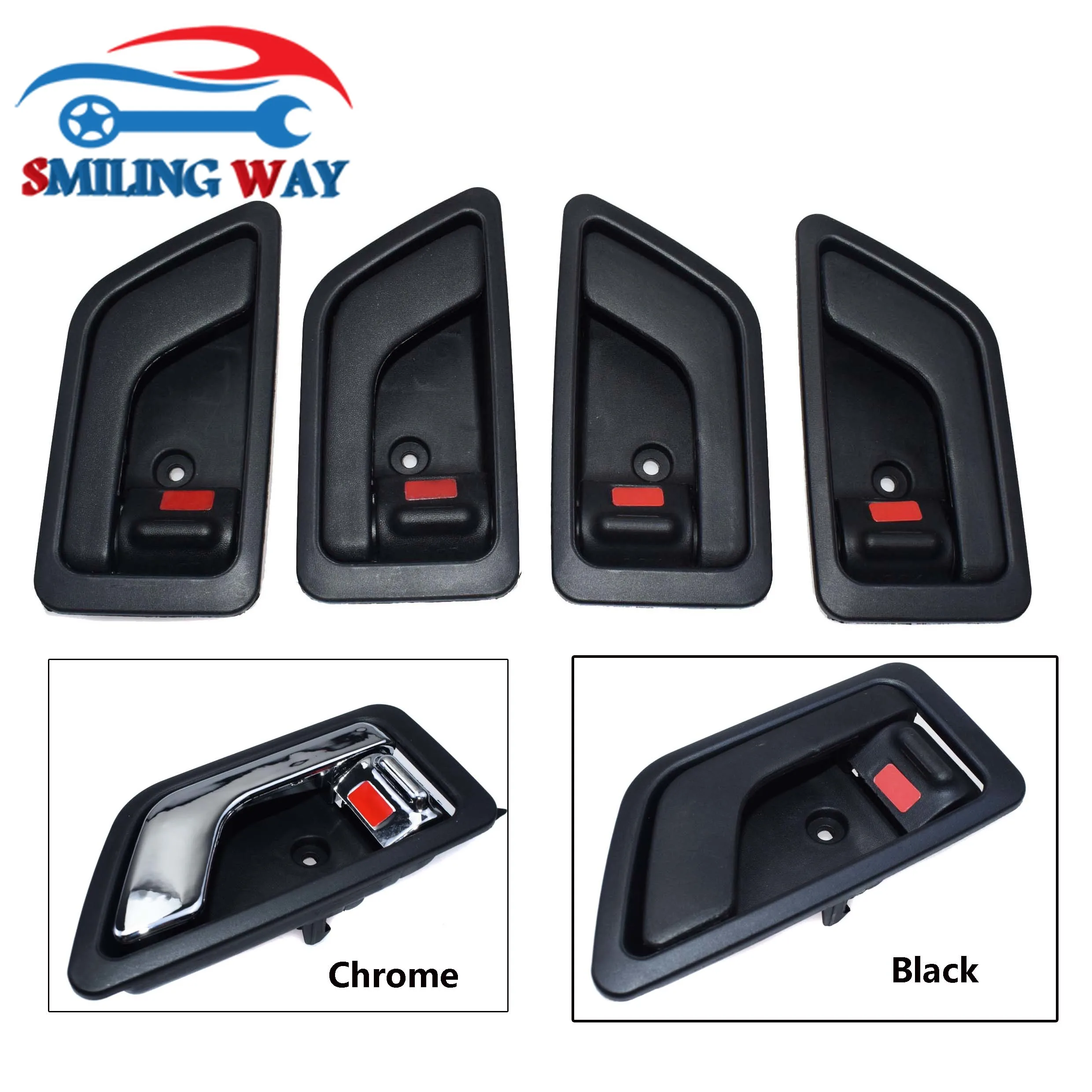Interior Inside Door Handle Front Rear Left Right For Hyundai Getz