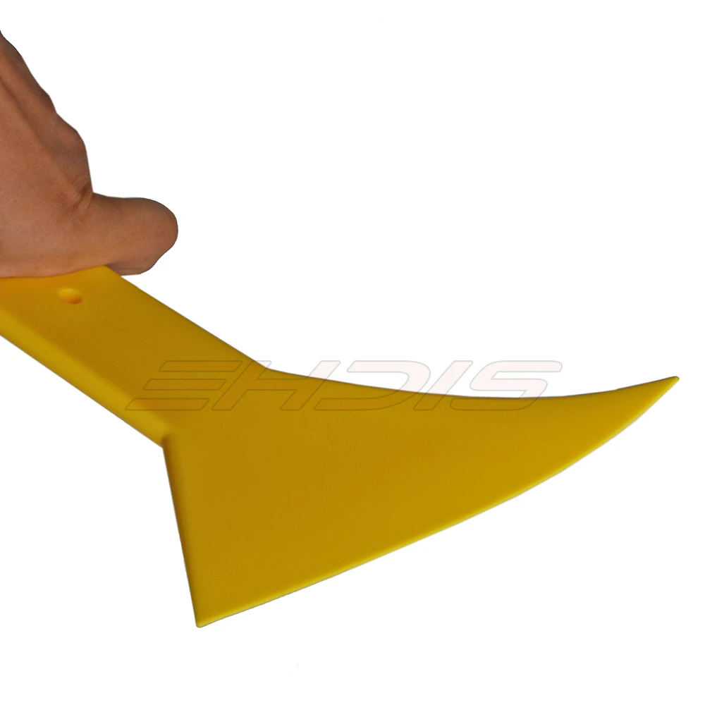 EHDIS Window Film Tinting Scraper Tool Car Protection Foil Film Long Handle Squeegee Wrapping Glass Sticker Remove Cleaning Tool