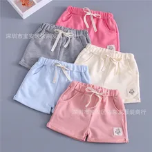 Новинка года; сезон лето; одежда для маленьких детей; брюки с хлопковой подкладкой; повседневные шорты для детей