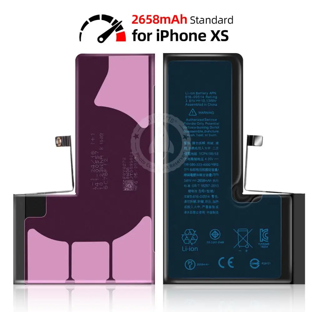 For iPhone XS OEM батарея для iPhone X Замена батареи для iPhone XS батарея XS Max XR аккумулятор большой емкости - Цвет: For iPhone XS