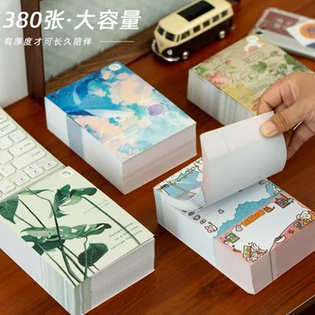 

380pcs/lot Memo Pads Sticky Notes Plant note paper paper Junk Journal Scrapbooking Stickers Office School stationery