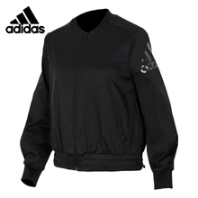 Оригинальная Спортивная одежда для походов на открытом воздухе с пухом для женщин от фирмы "Адидас" FEM JKT WV BOMB DX9706