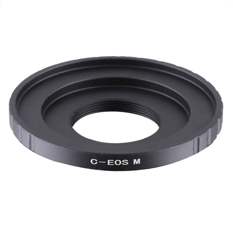 C EM Adapter For C mount 16mm 1/2" CCTV lens To Canon EF M EOS M M3 M5