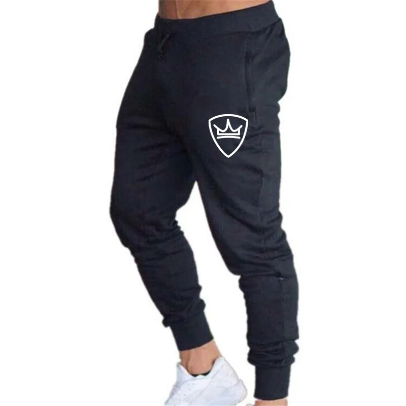 

Gyms Men's Pants Cotton 2019 Sports Pants Jogging Sports Pants Casual Sports Pants Street Bermuda Bottoms Crown Fashion Logo