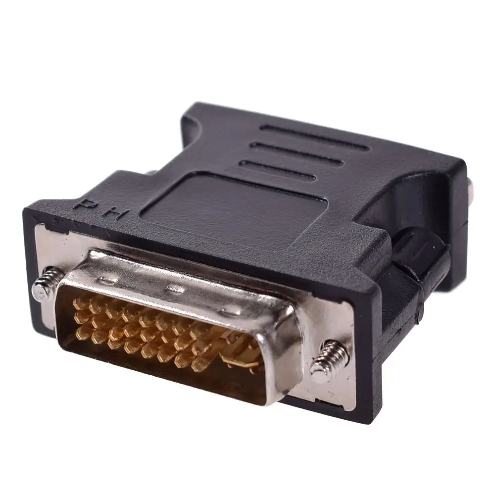 VGA Cable Adapter VGA Cable VGA to HDMI Converter VGA to HDTV Adapter DVI to VGA Adapter Converter DVI 24+5 Pin Male to VGA Female Video Converter For Projector Computer PC
