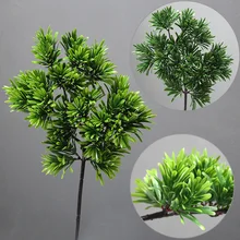 

Artificial Flowers Simulation Podocarpus Pine Direct Supply Pine Branches And Leaves Plastic Pine Bonsai Flower Materials