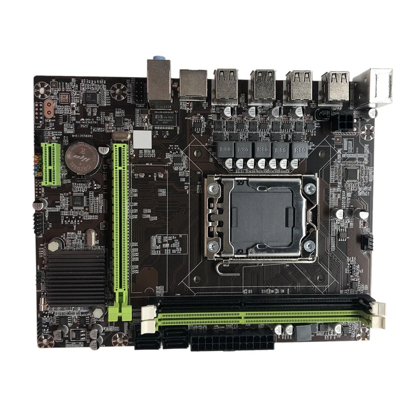 X79 материнская плата LGA 1356 DDR3 Поддержка 2X объемом до 32 GB памяти E5 2430L 2440L 2450 2470 для