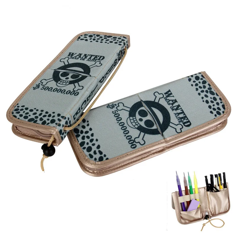 Один предмет мультфильм аниме Trafalgar Law канцелярские пенал нейлон молния карандаш