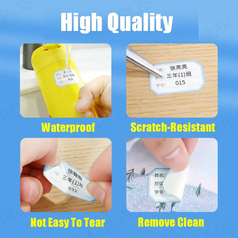 Niimbot D101 D11 0 Mini White Printer Label Sticker Anti-oil Waterproof Tear-resistant  For Supermarket Price Label Roll Paper - Printer Ribbons - AliExpress