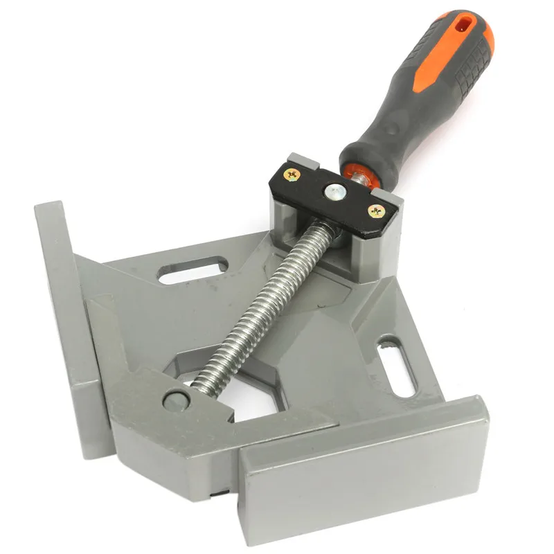 

Woodworking 90 Degree Corner Clamp Right Angle Clip Plastic Single Hanle Double Handle Clamps for Framing Photo Clamping Tools