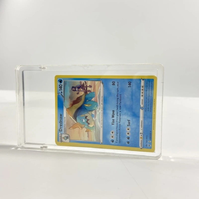 アクリルポケモンカードブースター表示ボックス磁気蓋 クリアゲームパック収納ケース いいえカード Storage Boxes Bins Aliexpress
