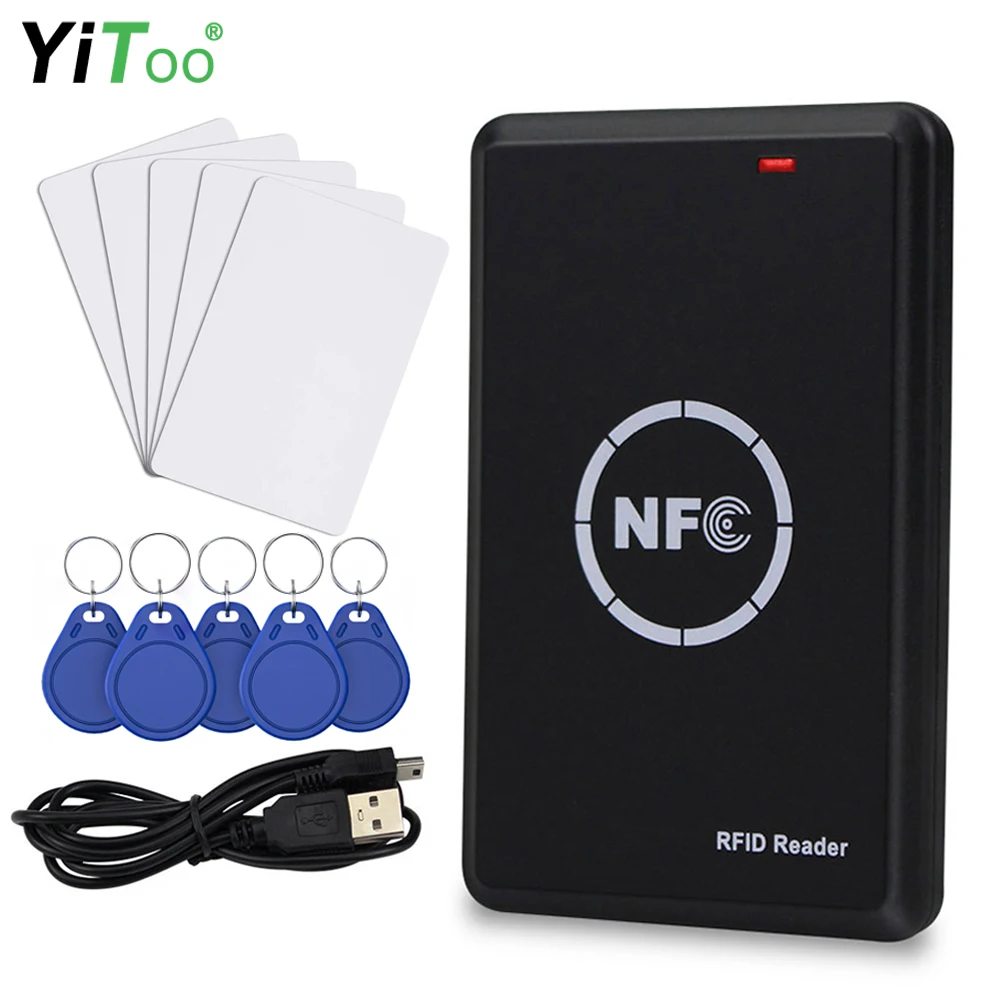 Дупликатор YiToo RFID записывающее устройство считыватель NFC программатор смарт-карт