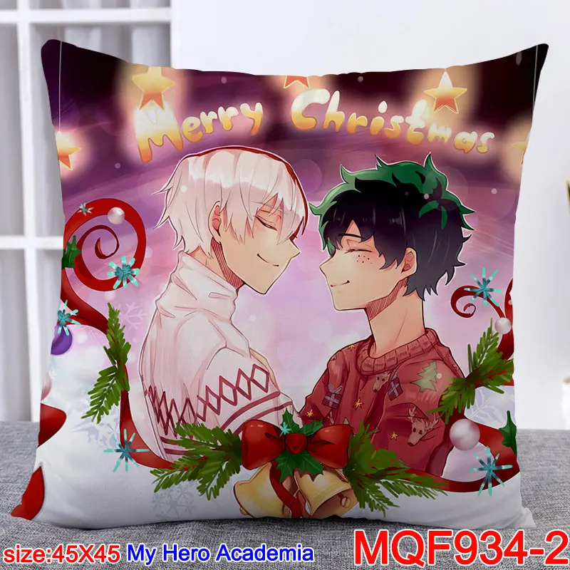 45X45 см Аниме Boku no Hero Academy наволочки Мой герой Academy Dakimakura Чехол 3D двухсторонний принт наволочка Настройка M1 - Цвет: 4