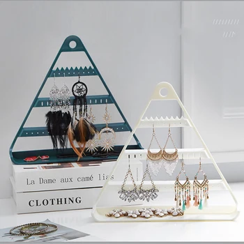 

ADOREHOUSE 4 Layer Jewelry Organizer Stand Floor Type Jewelry Display Rack Home Decor Necklace Holder Earring Holder Stand