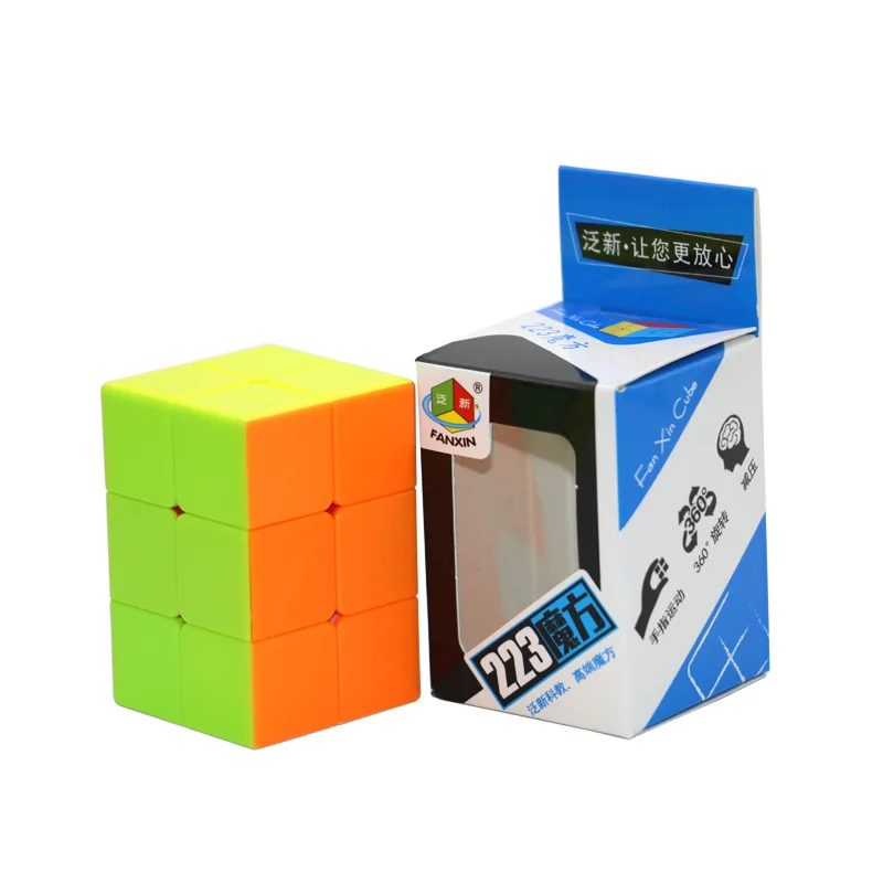 Пан 223 однотонные Цвет Стразы «Кубик Рубика» 2X2X3 рекламные лица более старшего возраста детская развивающая игрушка поставки ИУ из Товары Рубика Cu