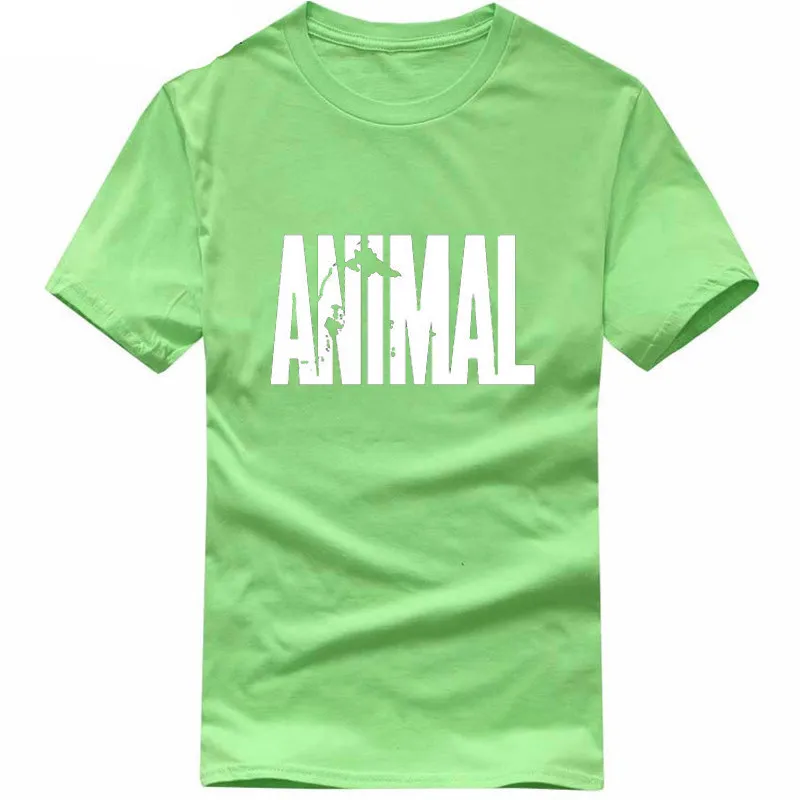 2019 new White letter printing clothing multi-color round neck short-sleeved men's T-shirt men's fashion Europe and large size T