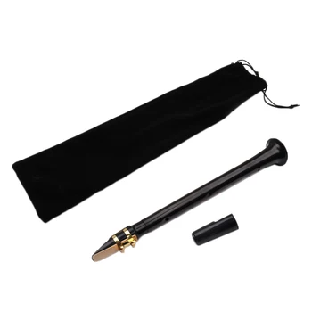 

MagiDeal Black Pocket Mini Little Sax Portable Saxophone Little Saxophone