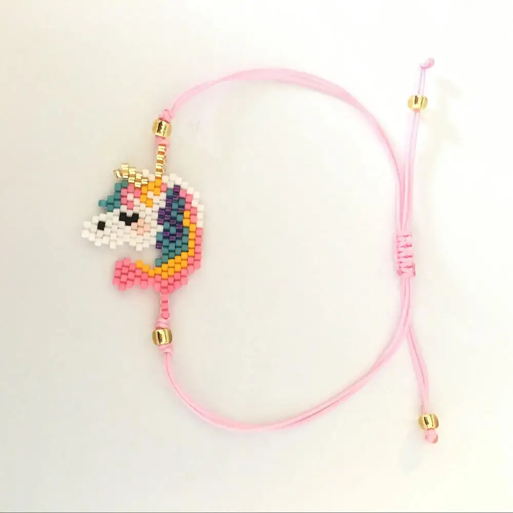 Shinus MIYUKI Tila Beads браслет Seahorse Pulseras Mujer Boho шикарный летний подарок для девочек с животными ручной работы из 4 предметов