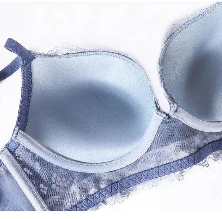 Waliicorners Lace Lingerie Women Sexy Bra Set Push up Bras Underwear Set 3/4 Cup Lingerie Set Embroidery Flowers Bras and Panties 30 CINOON New Lace Lingerie Women Sexy Bra Set Push up Bras Underwear Set 34 Cup Lingerie Set Embroidery Flowers Bras and Panties Set (30)