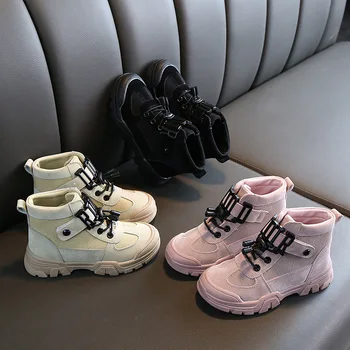 

2019 New Boys Girl Autumn Ankle Boots Kids Fashion Martin Casual Sport Shoes Children Sneakers 4 5 6 7 8 9 10 11 12 Year Old