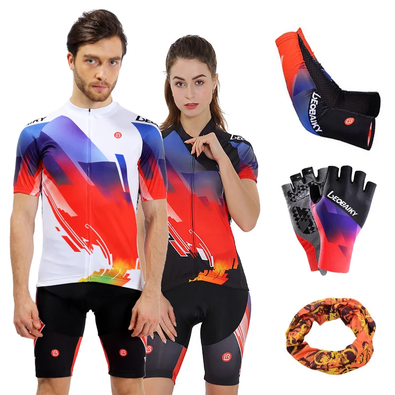 Pro Team Mtb Велоспорт Джерси Набор мужская летняя одежда для велосипеда Женская с