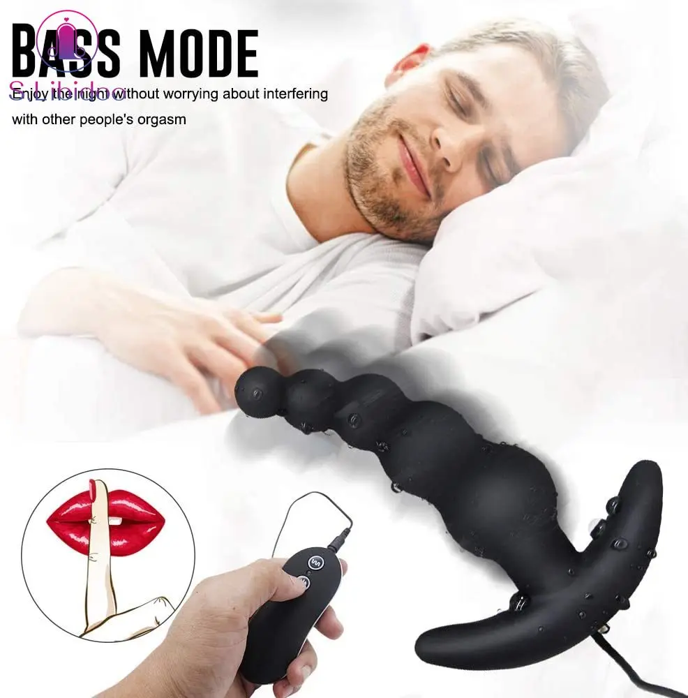 Male Prostate Massager Strong Sucker Silicone Wireless Remote Anal Dildo Unisex G-spot Stimulator Anus Penis Vibrator Sex Toys |