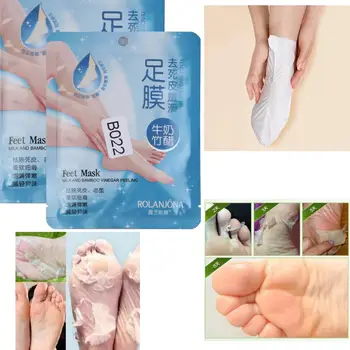 

3 Pair Exfoliating Foot Peeling Renewal foot Mask Remove Dead Skin Cuticle Heel Anti Aging baby soft feel