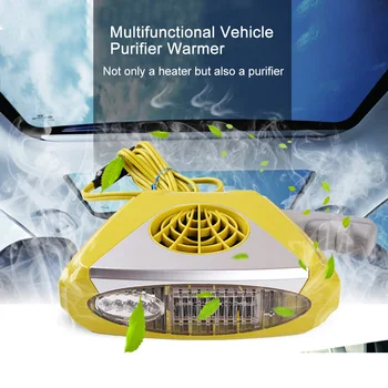 

Aromatherapy Purifier Car Heater Energy Saving Winter Electric Defrosting ABS Universal Warmer Vehicle Demister Multifunctional