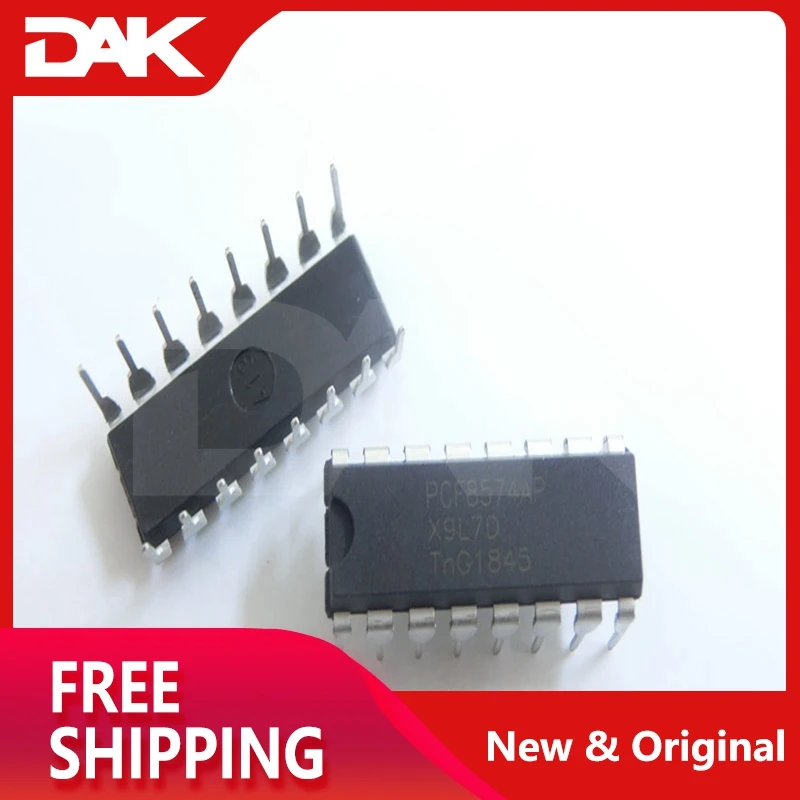 5 шт. PCF8574AP I/O расширитель I2C 8B 16DIP микросхема