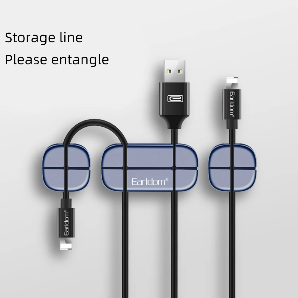 FDBRO USB линия передачи данных анти-обмотка защитный кабель Держатель намотки кабель управление линия передачи данных зажимы Кабельный органайзер