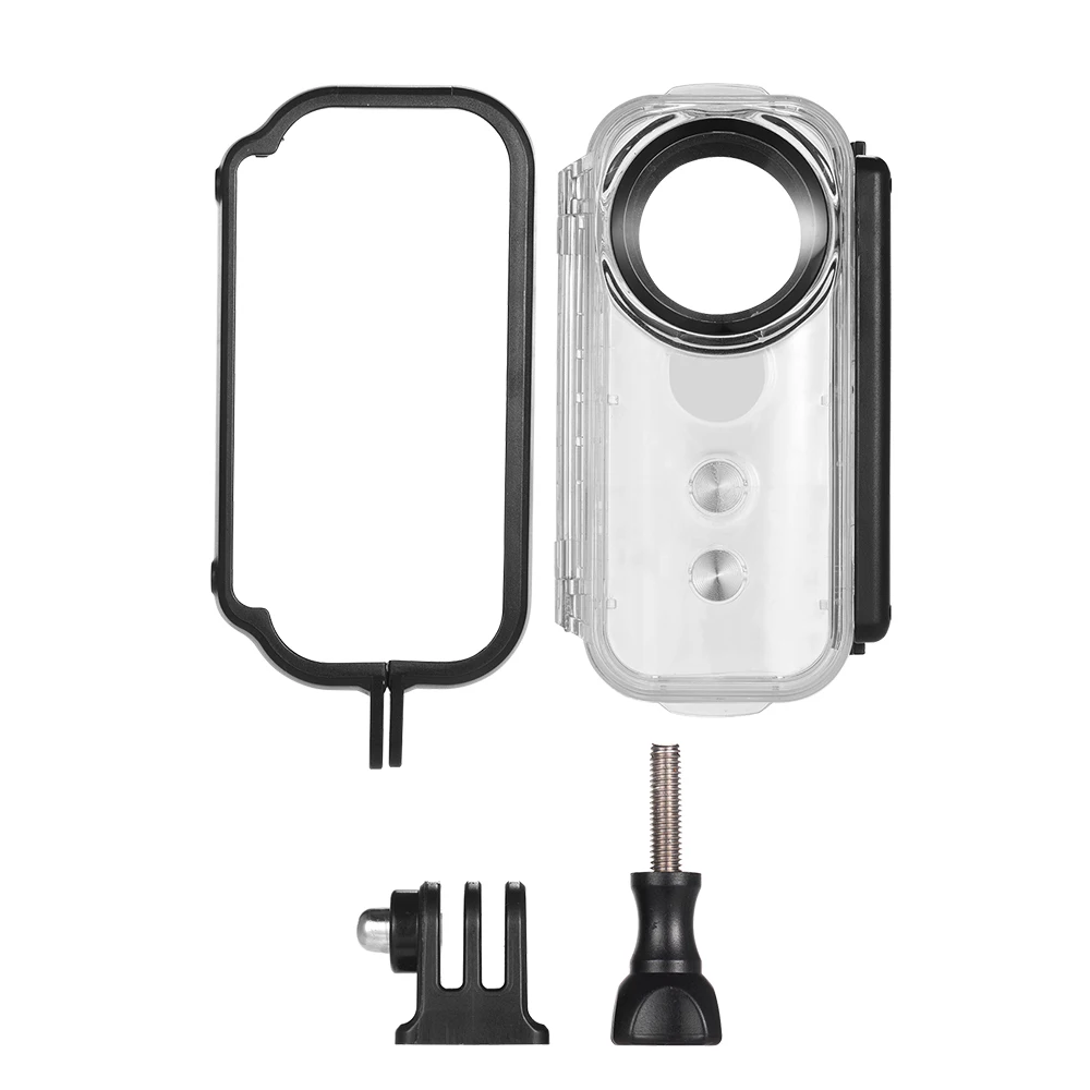 Водонепроницаемый корпус камеры аксессуар Дайвинг Корпус подводный 30 м с 1/4 дюймовым винтом отверстие для Insta360 ONE X экшн-камеры