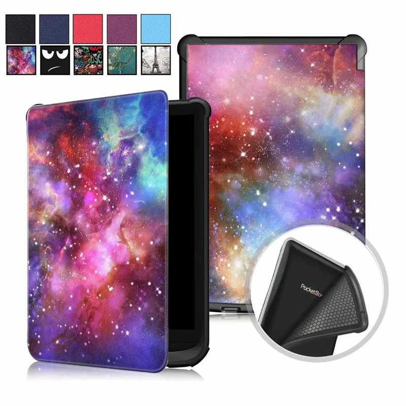 Тонкий Магнитный чехол для Pocketbook 616/627/632 PocketBook Touch Lux 4 Basic 2 HD 3 6 0 | Компьютеры и офис