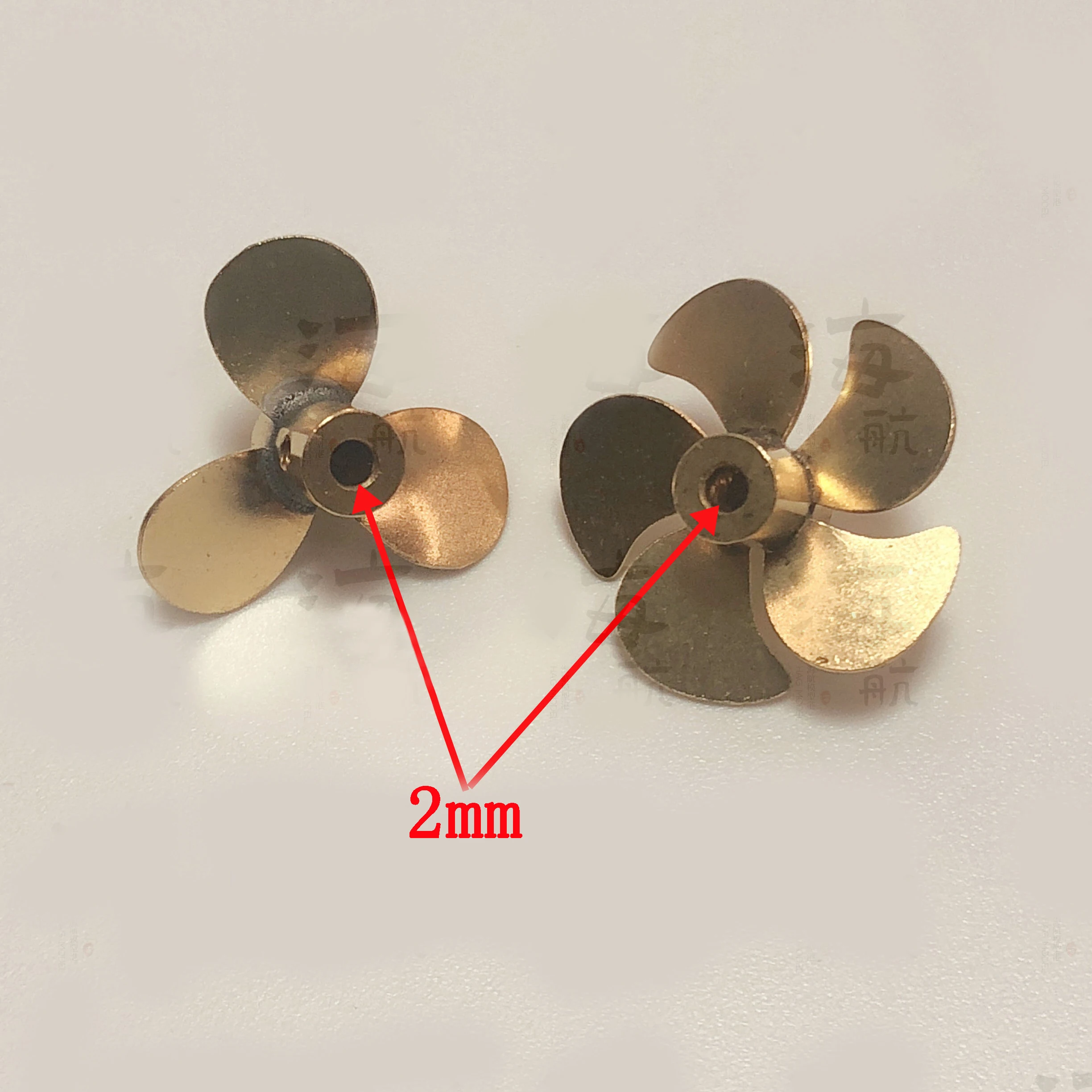 Brass 3 Blade Propeller M3 20mm Right Hand Side For Scale Model Boats 146-01 