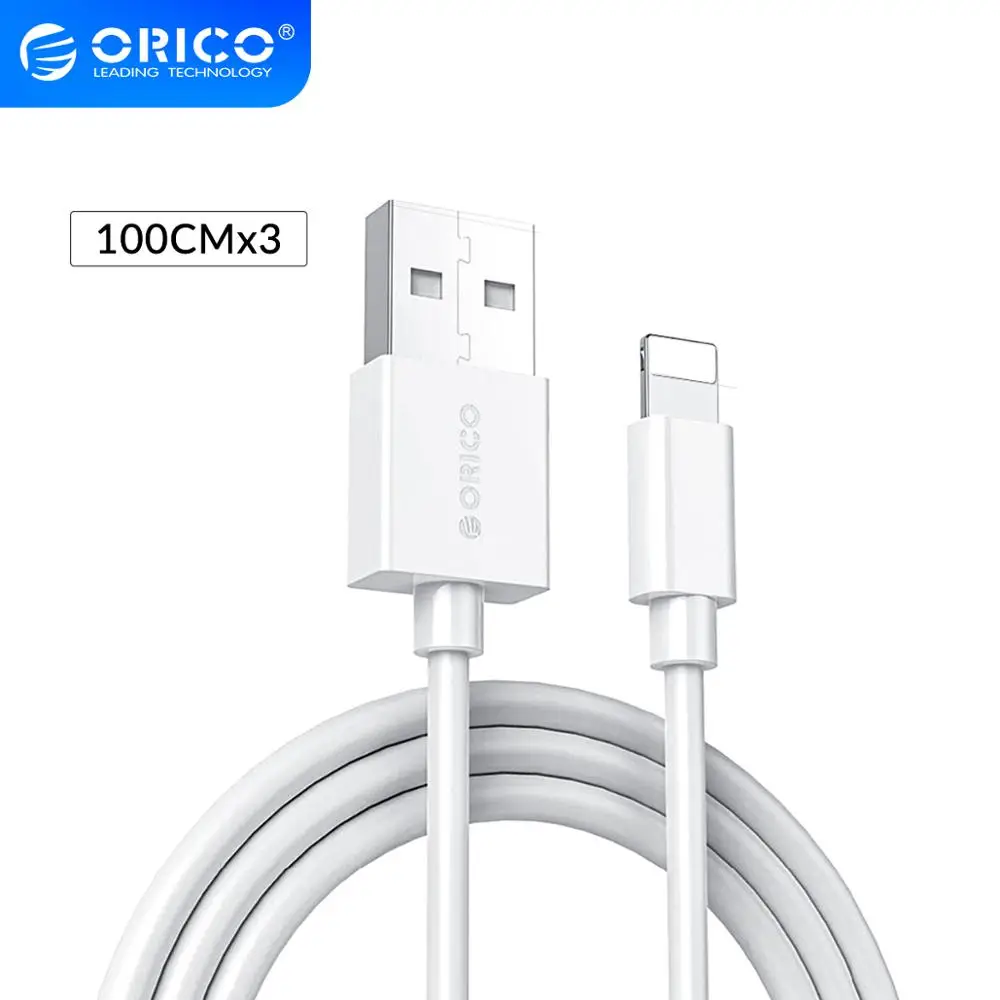 ORICO LTG 2A Lighting to USB кабель 1 м Быстрая зарядка зарядное устройство адаптер для ipad iphone