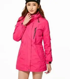 Зимняя женская лыжная одежда, куртка для катания на лыжах, пальто для сноуборда, ветрозащитная водонепроницаемая Спортивная одежда для улицы, Женское зимнее пальто - Цвет: FOR LADY